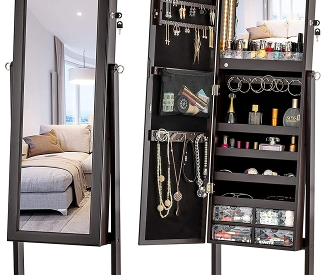 LED-Licht Schmuckschrank